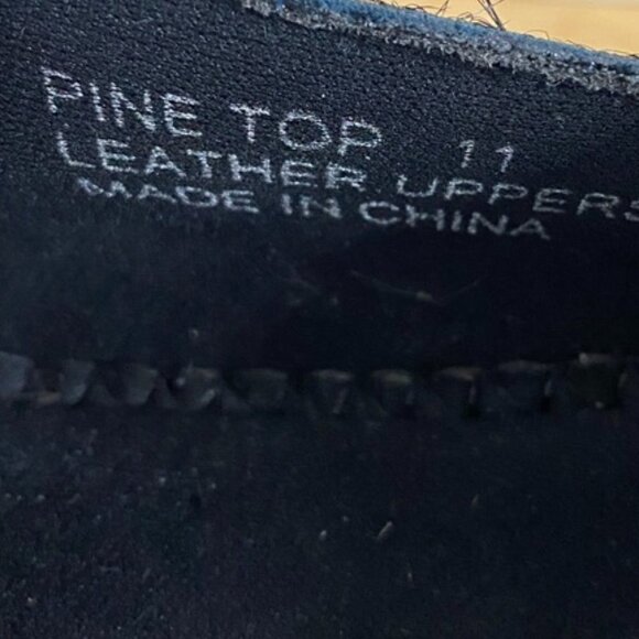 Boutique by Corky's Pine Top Studded Metallic Cowhide Leather Slip On Sneakers - Picture 12 of 16